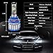 Win Power 9007 LED Headlight Bulb Dual High Low Beam Conversion Kit CREE 70W 7200LM 6000K Cool White-2 Yr Warranty