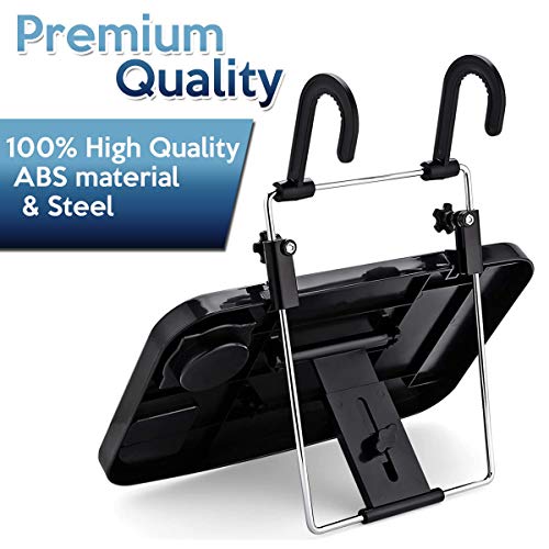 Zone Tech MultiFunctional Portable Car Seat Tray Black Table/Car