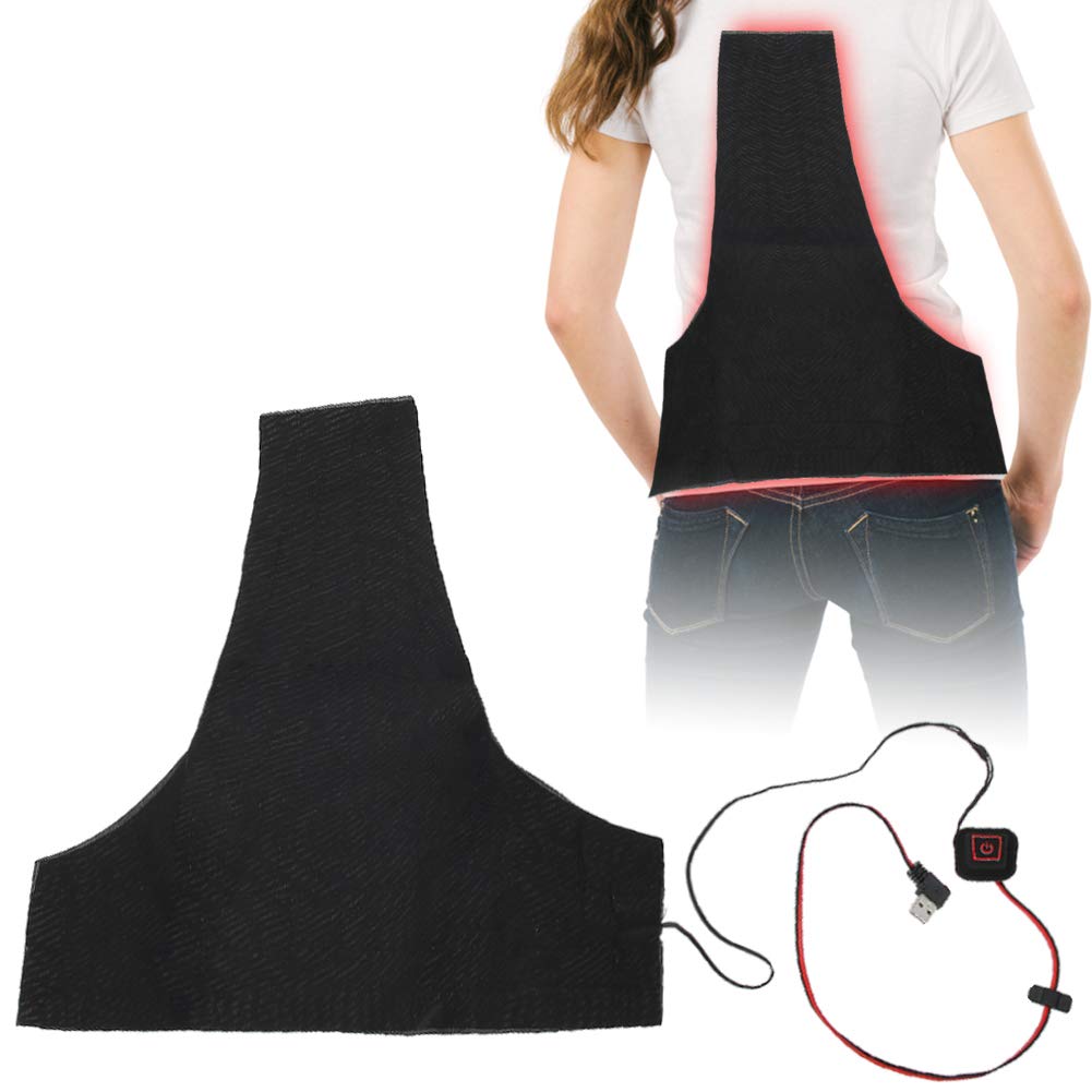 Cloth Heating Pad Alloy Fiber USB Winter Jacket Back Electric Heating Pad