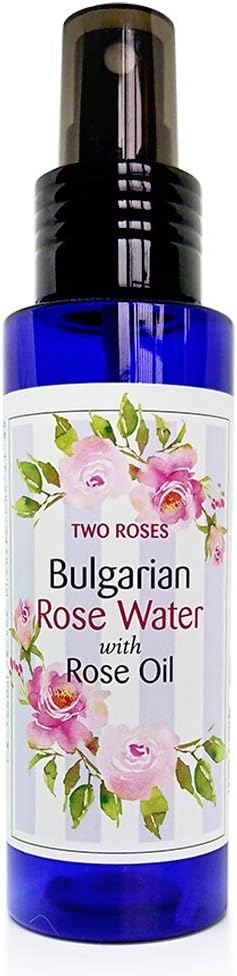 ブルガリアローズウォーター (ローズオイル入) 100 ml Bulgarian Rose Water with Rose Oil [並行輸入品]