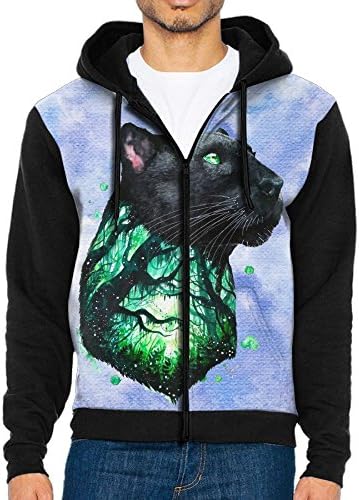 FNLIU Digital Print Sweater Black Panther Sweater For Boy