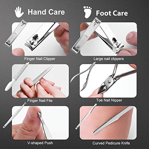 2 Easkep+Manicure+Pedicure+Professional+Stainless