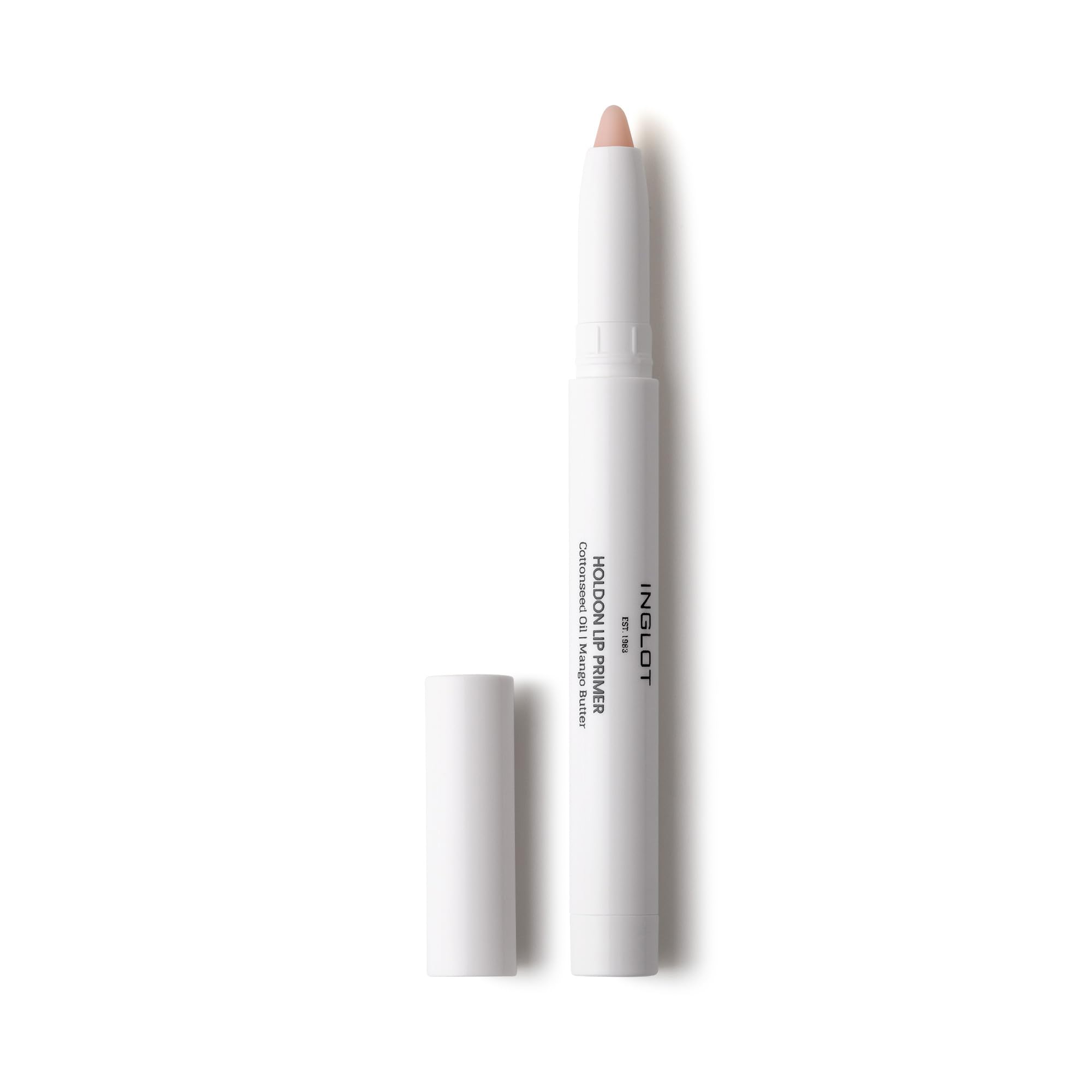 INGLOT HoldOn Lip Base - A smoothing lipstick base that prolongs the life of lip makeup | Moisturizes and prevents dryness of the lip skin | Boosts the intensity of lipstick colours | 1,4 g