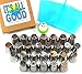 RUSSIAN PIPING TIPS 29 Piece set Easy To Use Complete Kit For Cake Icing Decoration. Includes 27 Food Grade Stainless Steel Flower Tips, 3-Color Coupler, Reusable Silicone Bag