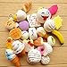 R.FLOWER 10PCS Random Jumbo Soft Squishy Cream Scented Slow Rising Kawaii Simulation Bread Children Toy Medium Mini Squishies Cake/Panda/Bread/Buns Phone Straps