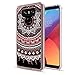 LG G6 Case,LG G6 Plus Clear Case,AnoKe [Scratch Resistant] Colors Mandala Flower Cute Grils Women Ultra Thin Slim Fit Hard Cover TPU Bumper Hybrid Protective Phone Case for LG G6/G6 Plus CH Rose Gold
