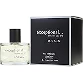 Exceptional-because You Are by Exceptional Parfums For Men. Eau De Toilette Spray 3.4-Ounces