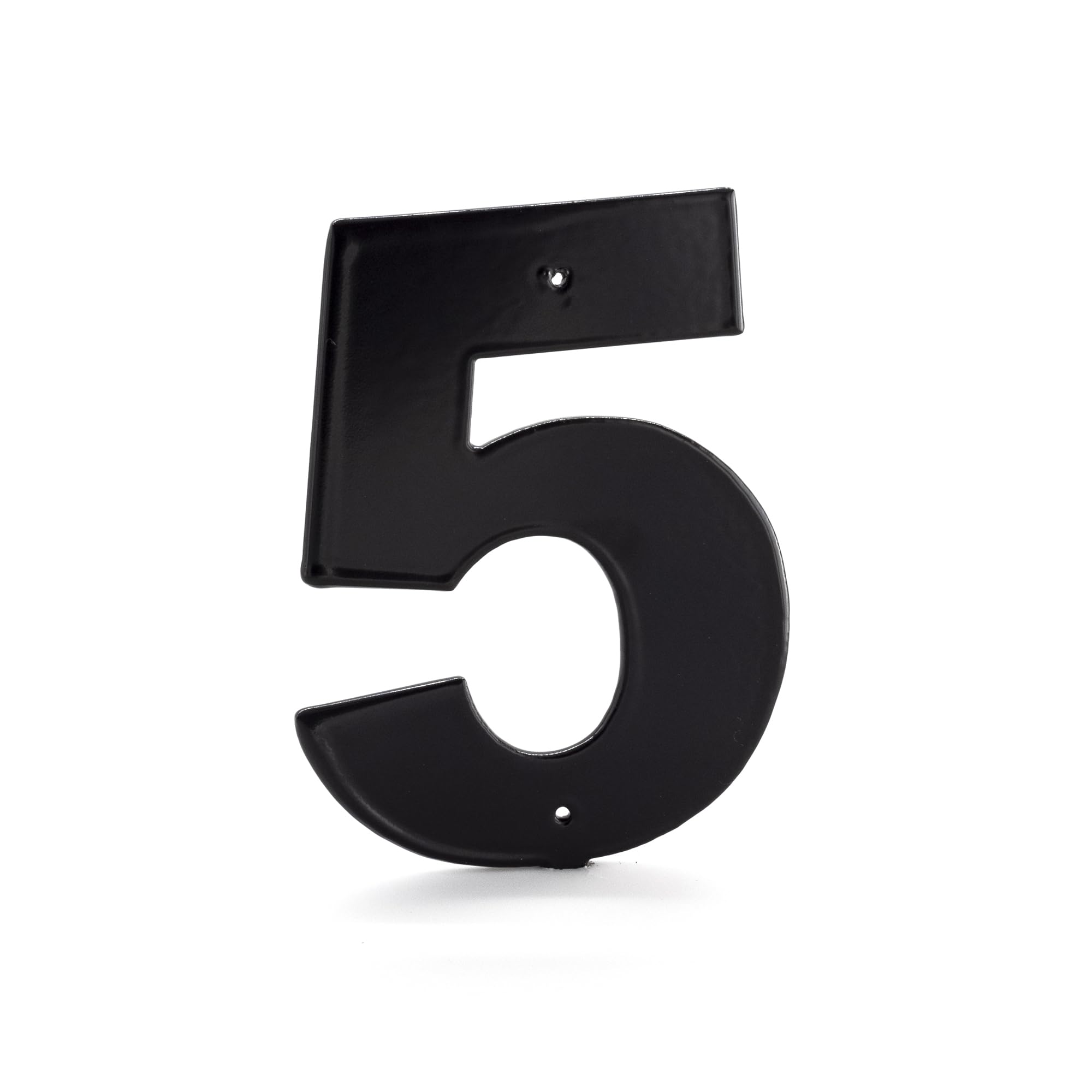 Montague Metal Products Helvetica Font Individual House Number, 5, 10-Inch