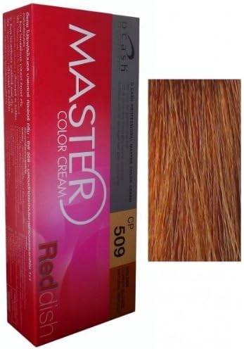 Hair Colour Permanent Hair Cream Dye Golden Copper Blonde Natural Reflect by Dcash Master by Dcash Master