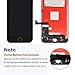 for iPhone 7 Screen Replacement - LCD Display 3D Touch Screen Digitizer Frame Assembly with Repair Tool Kits and Screen Protector (Black 4.7 Inch)