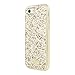 kate spade new york Glitter Case with Bumper for iPhone 7 - Exposed Glitter Gold/Gold