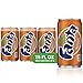 Fanta Orange Mini Cans, 7.5 Fluid Ounce (Pack of 6)