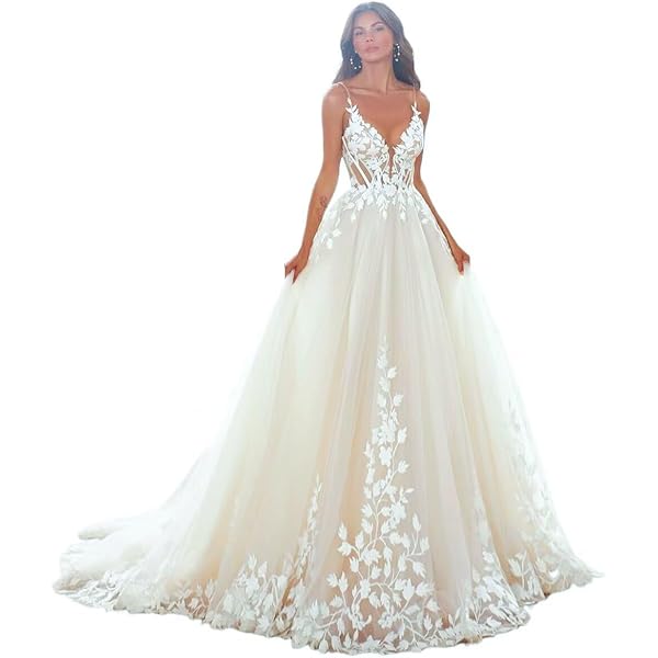 Amazon.com: Women's Long Lace Beach Wedding Dresses for Bride 2021 Sweetheart A Line Boho Bridal Gowns Champagne 20 Plus Size : Clothing, Shoes & Jewelry Amazon.com: Women's Long Lace Beach Wedding Dresses for Bride 2021 Sweetheart A Line Boho Bridal Gowns Champagne 20 Plus Size : Clothing, Shoes & Jewelry