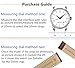 Leather Watch Band with Rose Gold Watch Buckle - Choices of Color & Width (18mm,20mm or 22mm) Genuine Cowhide Interchangeable Strap(20mm,Light Brown)