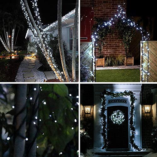 OUTYLTS Christmas String Lights EndtoEnd Plug 8 Modes 108FT 300 LED