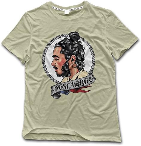 HLSM Post Malone Customized Cool Shirt for Unisex White