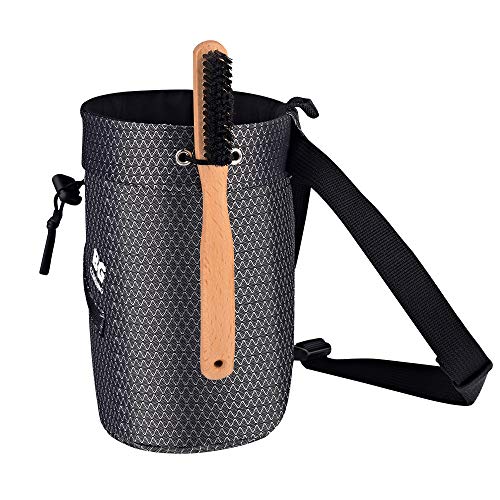 BG Climbing Chalk Bag with Zippered Pocket and Elasticated Waistband Designed for Climbing, Bouldering or Big Wall