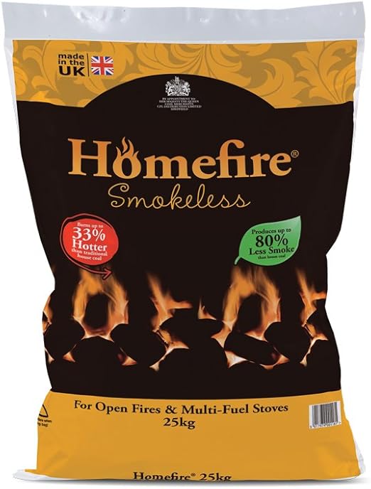 Homefire Smokeless Fuel 5 x 25kg bags Amazon.co.uk Kitchen & Home