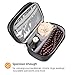 ProCase Breast Pump Bag, Double Layer Breastmilk Pump Backpack Breast Milk Carrier for Breastfeeding Nursing Mom Work, Travel, Daycare -Coal Black
