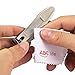 Nail Clippers Set with Catcher,Very Sharp Sweet Cleaning Cloth Deluxe Sturdy Stainless Steel Fit Fingernail and Toenail, Suitable to Men,women,baby and Thick Nails (Classic Big&Small)