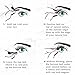 WEHADY False Magnetic Eyelashes 3D Reusable Fake Eyelashes , Ultra Thin, Natural Look , Reusable Perfect , 1Pairs 4 Pieces