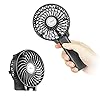EasyAcc-Handheld-Electric-USB-Fans-Mini-Portable-Outdoor-Fan-with-Rechargeable-2600-mAh-Foldable-Handle-Desktop-for-Home-and-Travel-Black EasyAcc Handheld Electric USB Fans Mini Portable Outdoor Fan with Rechargeable 2600 mAh Foldable Handle Desktop for Home…