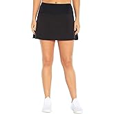 Marika Womens Carla High Rise Back Pocket Skort