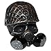 Biohazard Gas Mask Skull Paracord Bead Twin Pack