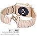 NO1seller Top Bands Compatible for Apple Watch, Premium Stainless Steel Bracelet Replacement Wristband for Apple Watch Series 4 3/2/1,Sport,Nike+,Edition