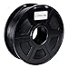XPERLAND 1.75mm 3D Printer PLA Filament BLACK, Dimensional Accuracy +/- 0.02mm, 1KG Spool, PLA 1.75 Filament