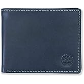 Timberland Men's Leather Wallet With Attached Flip Pocket