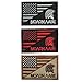 SpaceAuto USA American Flag w/ Molon Labe Spartan Helmet Military Tactical Morale Badge Decorative Emblem Combat Patch 3