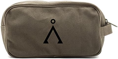 Stargate Earth Canvas Shower Kit Travel Toiletry Bag Case