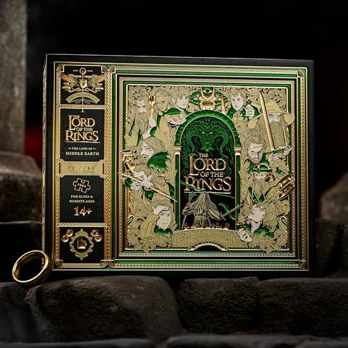 Puzzle multidimensionnel Le Seigneur des Anneaux (1000 pièces)