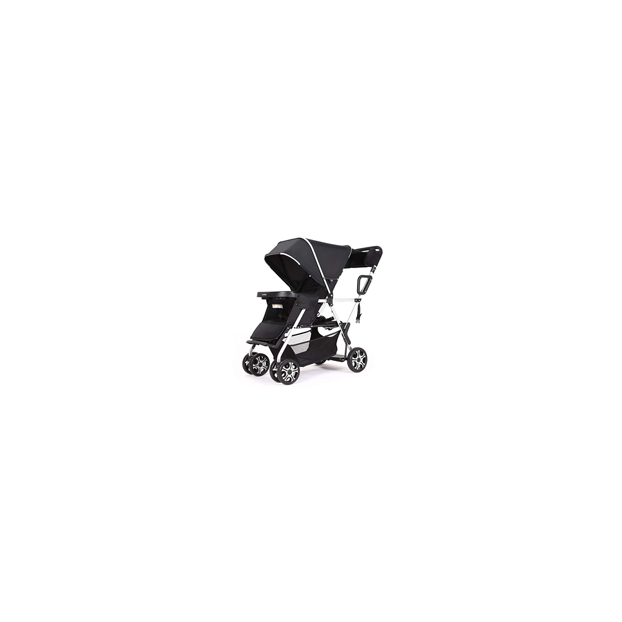 girls double pushchair