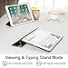 ESR Marble Trifold Smart Case for iPad 9.7 2018/2017, Lightweight Smart Cover with Auto Sleep/Wake, Microfiber Lining, Hard Back Cover for iPad 9.7 iPad 5th / 6th Generation, Black Marble