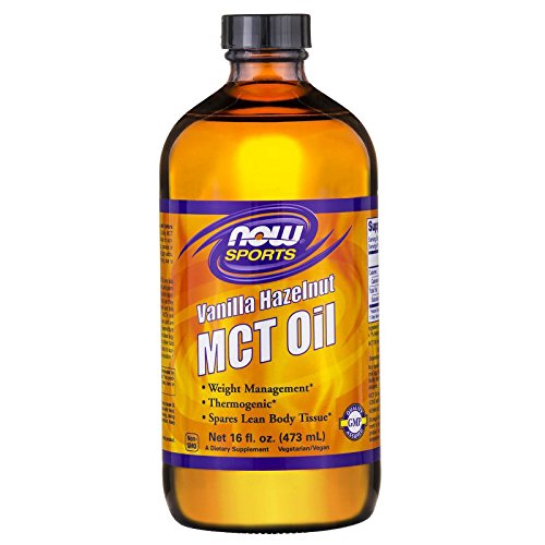 Vanilla hazelnut mct oil now foods 16 fl oz liquid