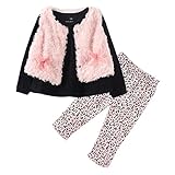 LittleSpring Baby Girls' Clothes Set Bow