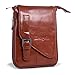 Hengwin Crossbody Shoulder Bag Men Purse Leather Phone Holster Pouch Case