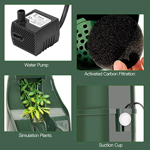 Ninuo Reptile Water Dispenser Snake, Gecko, Chameleon, Tortoise