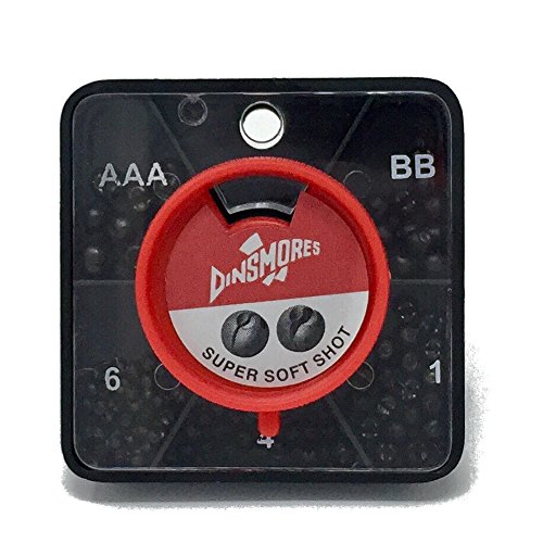 Premier Dinsmores Super Soft - Non Toxic Fishing Shot - 5 Way Dispenser - AAA, BB, No 1, 4,6