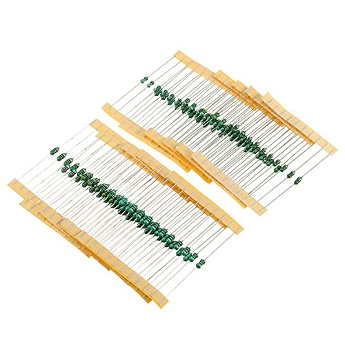 1/4W 1UH-1MH 600pcs 12 Values 0307 Color Ring Inductor Pack Commonly Used Color Code Inductor 50pcs Each Value - Thumbnail 2