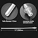 10Pcs Disposable Insemination Catheters for Dogs and Sheep, Goat Canine Pet Artificial Insemination Rods Breeding Feed Whelp Tubes