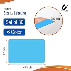 Microless Dry Erase Magnetic Label Full Colored 4.8