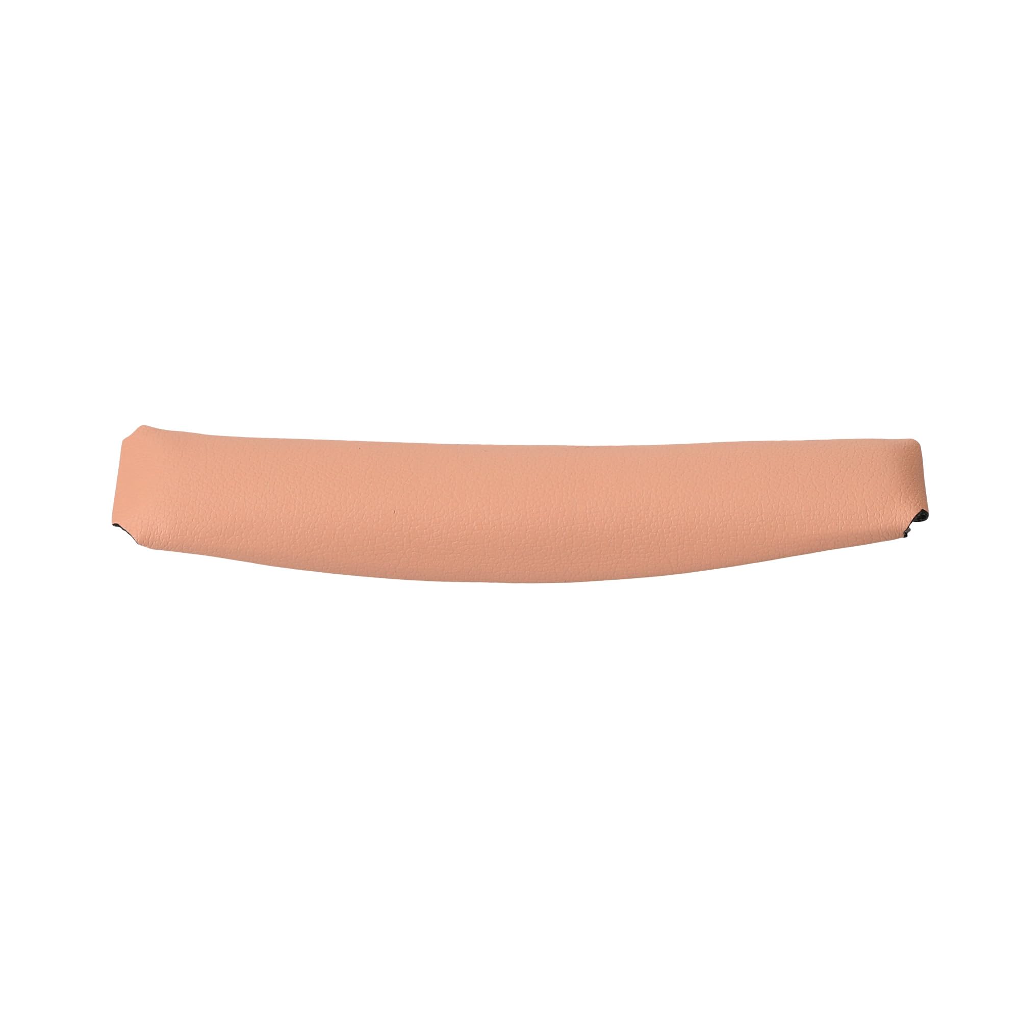 kwmobile Headband Cushion Pad Compatible with JBL Tune T760NC / T750BTNC / T710BT / T700BT - Headphones PU Leather Cushion - Dusty Pink