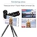 HXGD Mobile Camera Lens 22x Phone Camera Telephoto Lens, Double Regulation Phone Lens Attchment with Tripod for iPhoneX/8/7/6,Samsung.Huawei Most Smartphone