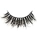 Arison 3D Mink Lashes False Fake Eyelashes Wispy Strips Silk Reusable Handmade Real Long Fur Soft Dramatic Natural Look 1 Pair Package for Women Makeup HF806