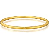 CHOW SANG SANG Cultural Blessings 999.9 24K Solid Gold Price-by-Weight Gold Matte Finished Slip-On Bangle for Women 92289K