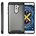 TUDIA Honor 6X Case, Slim-Fit Heavy Duty [Merge] Extreme Protection/Rugged but Slim Dual Layer Case for Huawei Honor 6X (Metallic Slate)