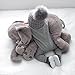 Infant Newborn Baby Girl Bodysuit Mama's Boy Romper Jumpsuit Outfits Clothes (6-9 Months, Gray)